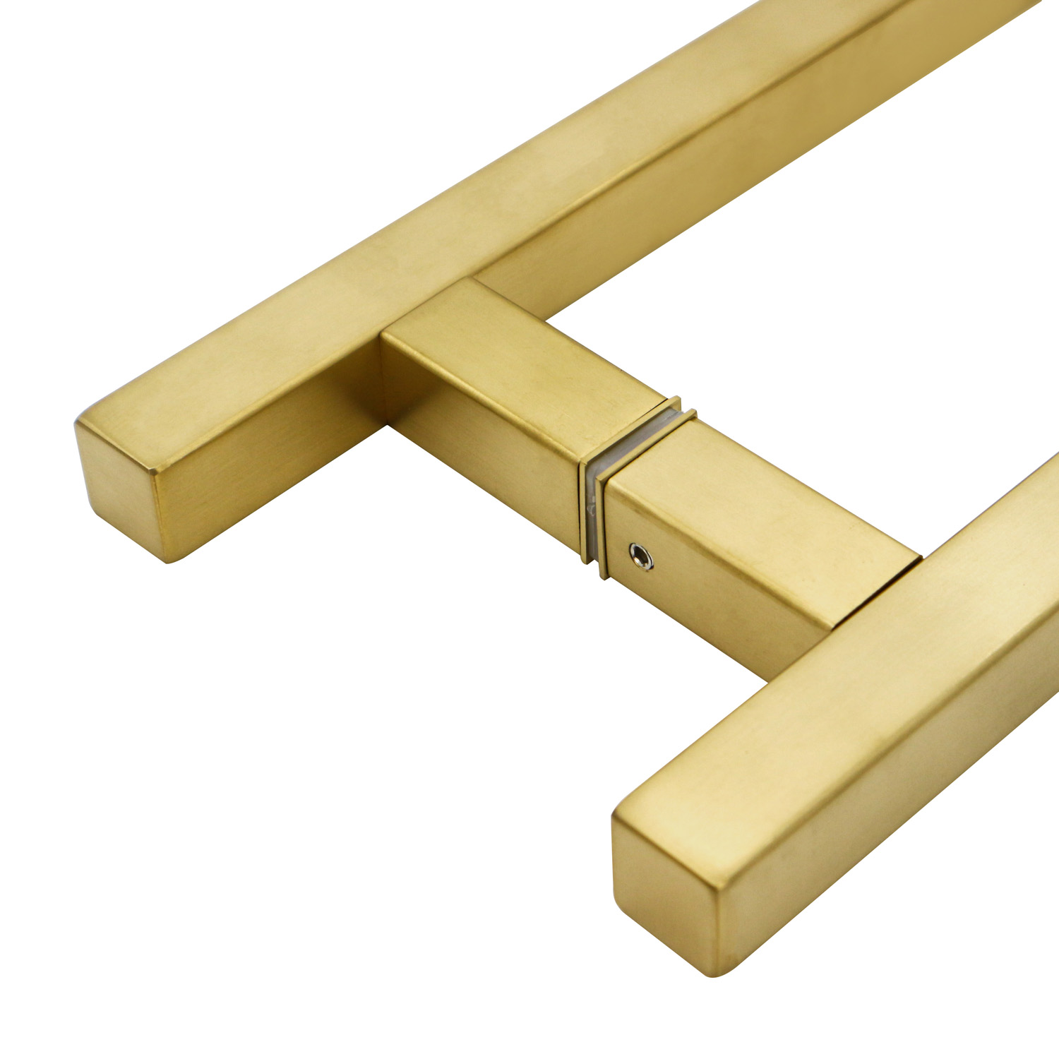 Main Door Handle in Luxury Design with 304 Stainless Steel and 200*200*19*1.0mm Size