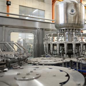 CGF8 2000BPH Juice Filling Machine PLC Juice Bottling Equipment