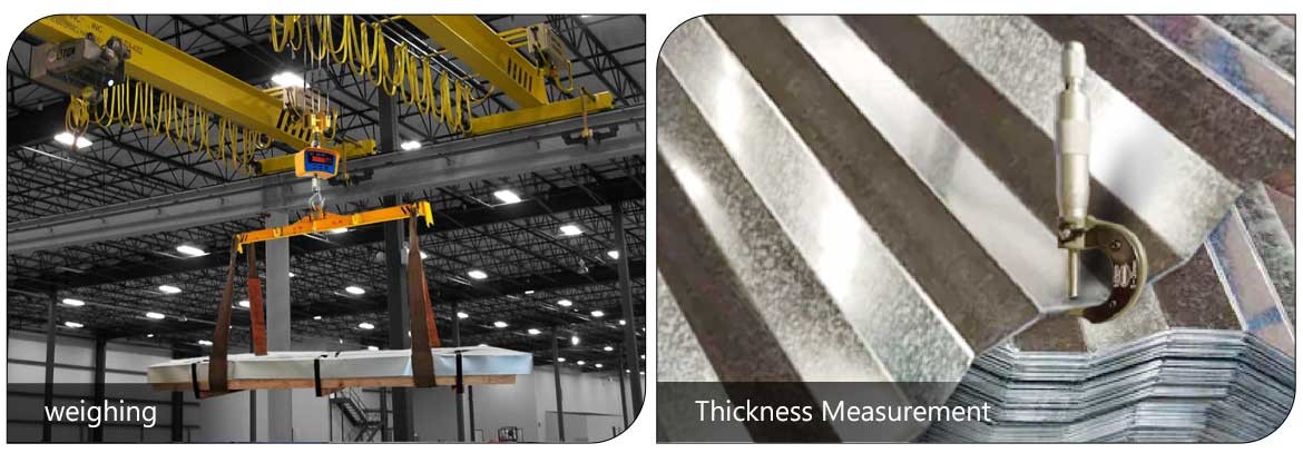 weighing to guarantee enough quantity exporter of DX52D+Z Galvanized Steel Roofing Sheets