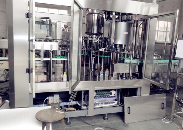 PLC Touch Screen Automatic 4000 bph Juice Filling Machine for Juice Production