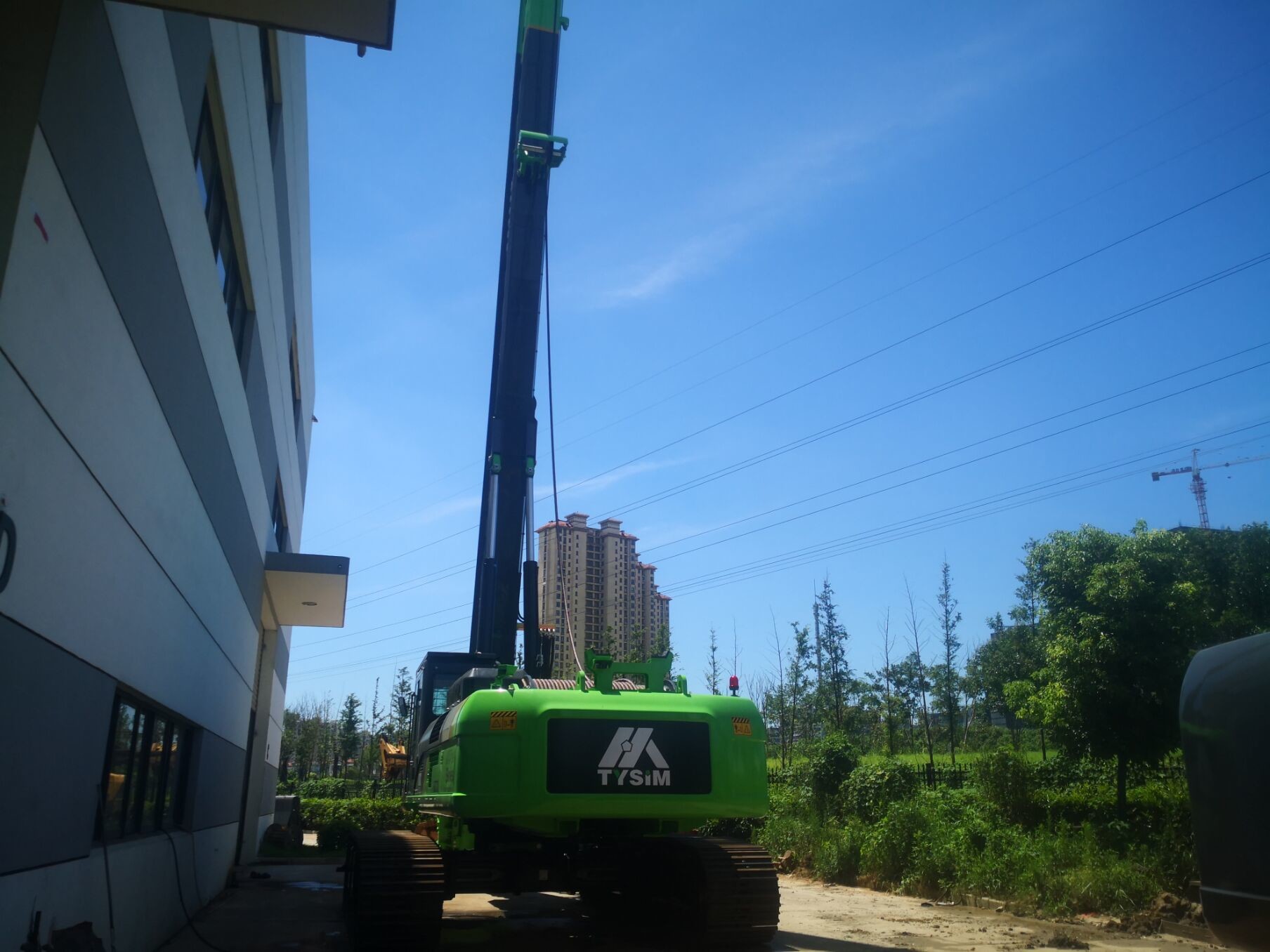 60m Stroke Crowd System 285kN.M Hydraulic Piling Machine Max. drilling diameter 2200/2500 mm