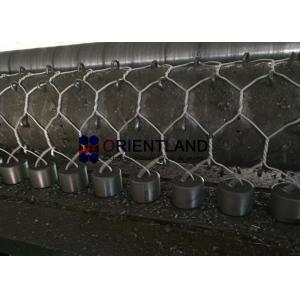 Geo Project Hexagonal Gabion Box , Heavy Zinc Coated Gabion Wire Mesh Boxes