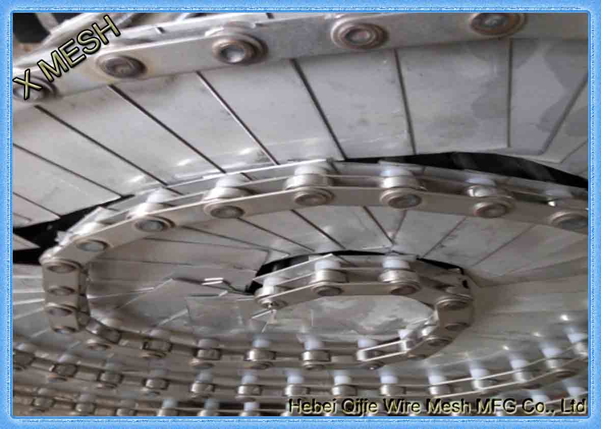 Stainless Steel Chain Plate Metal Conveyor Belt