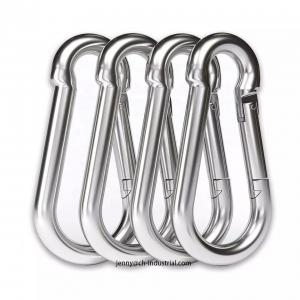  400lbs Load Capacity Keychain Carabiner Clip Stainless Steel AISI304/316 Finish ZINC Manufactures
