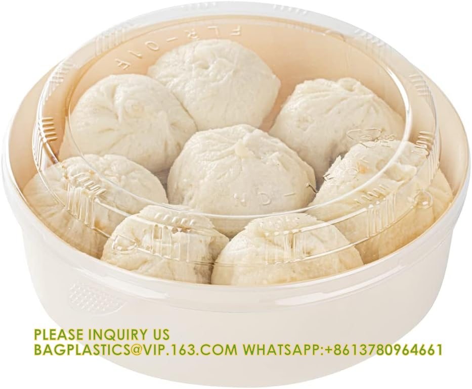 17 Ounce Square Straight Wooden Containers - Containers Sold Separately, Clear Plastic To Go Box Lids