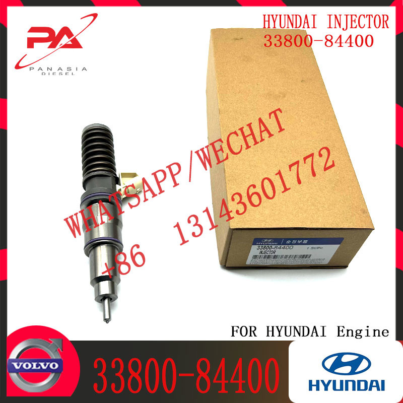 Engine Parts 3380084400 Common Rail Fuel Injector 33800-84400 For Hyundai Diesel Engines