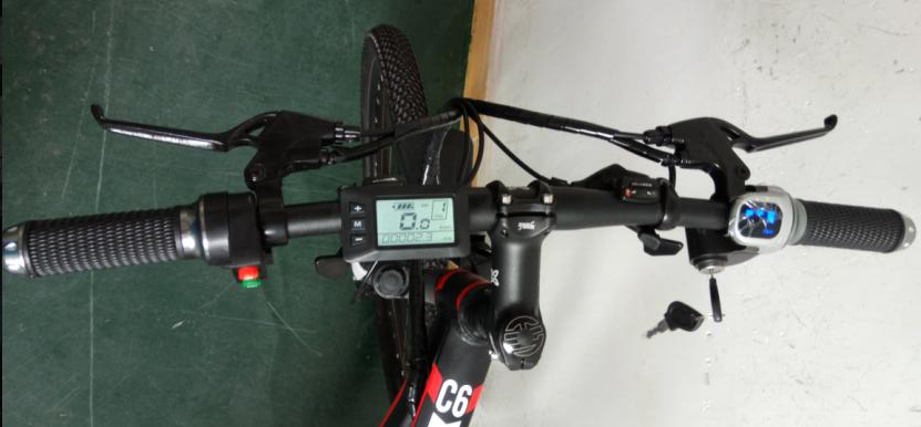 0.5KW 26 Inch Folding Electric Bike With Shimano Gear Multifunctional