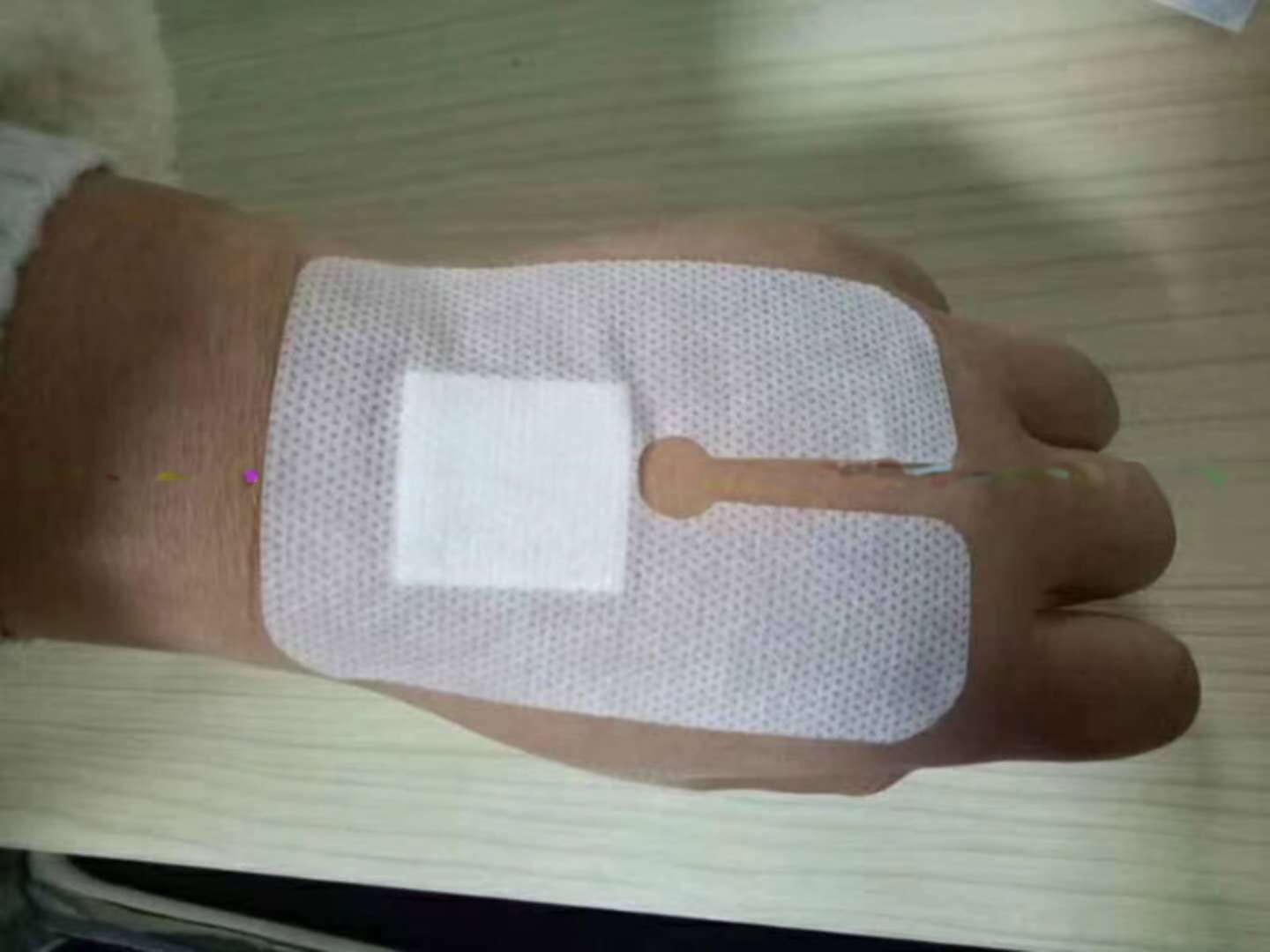 Release Paper KR-QFT-A Wound Plaster Machine for Wound Dressing Patch Size 100x300mm