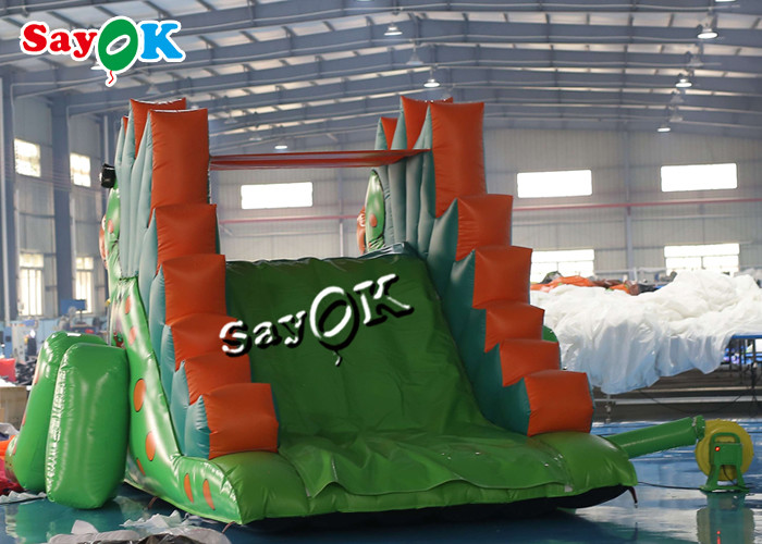Commercial Inflatable Bouncy Slides Toddler Pvc Inflatable Dinosaur Dry Slide For Outdoor Amusement Park
