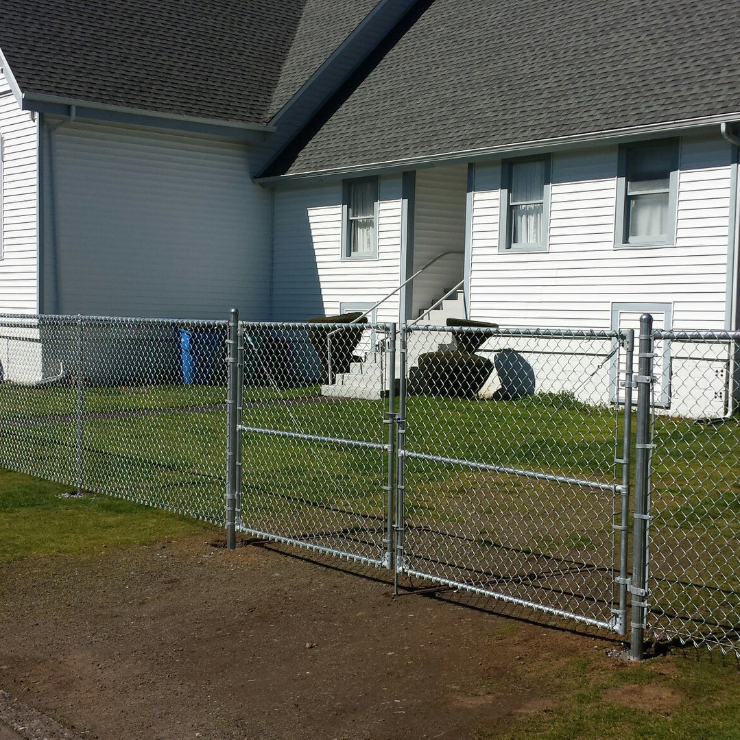 Heavy Duty 2''X 2'' Chain Link Fence 9 Gauge Galvanized 50ft X 8ft Diamond Wire Mesh