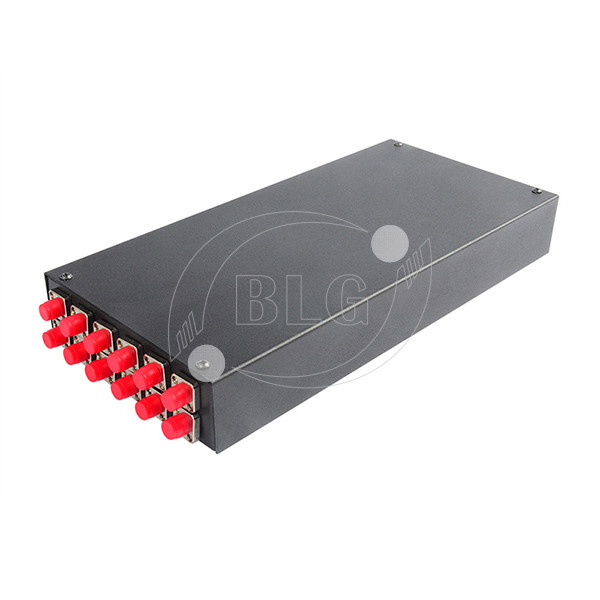 8 Cores Fiber Optic Cable Assemblies , Red 12 Cores FTTH Terminal Box