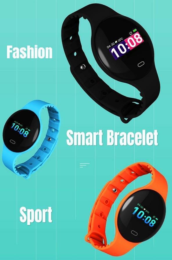 BLE 5.2 Waterproof Fitness Tracker Watch Pedometer Distance Calories For Women