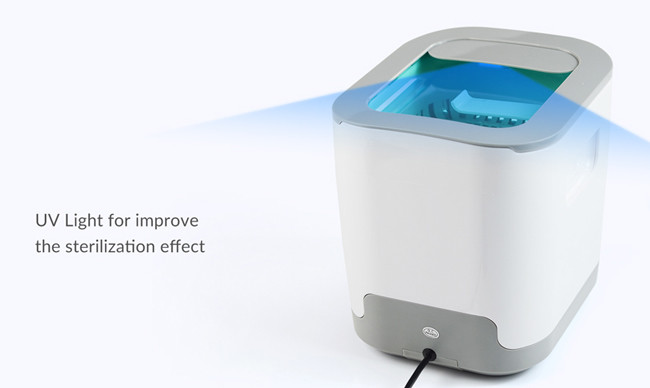 35w Power Ultrasonic Cleaning Vegetables Fruits Cleaner With 1300ml Detachable Tank