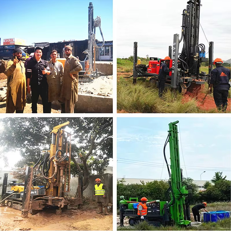Water Well Drilling Equipment 153kw Engine Water Well Drilling Rig Hydraulic Borehole Drilling Machine