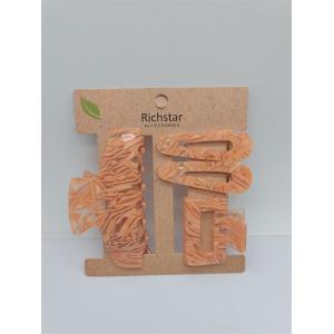 China Lightweight Acrylic Hair Accessories Claw Clips Set Reusable Practical on sale