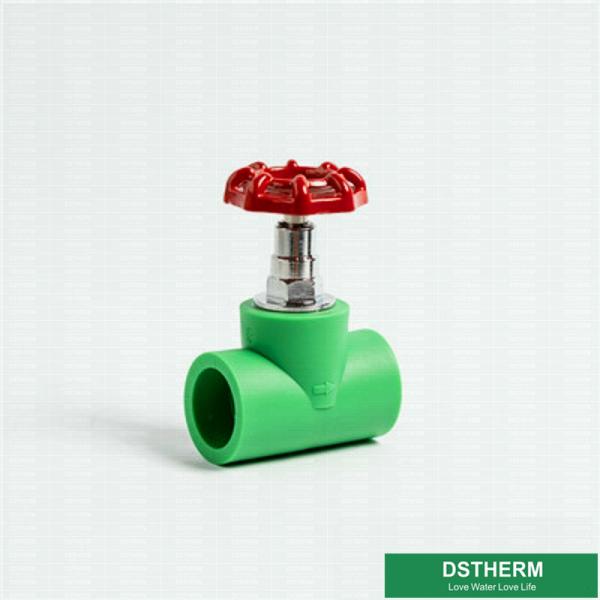 PPR Stop Valve Concealed Stop Valve Multi Color Plastic Stop Valve Heat