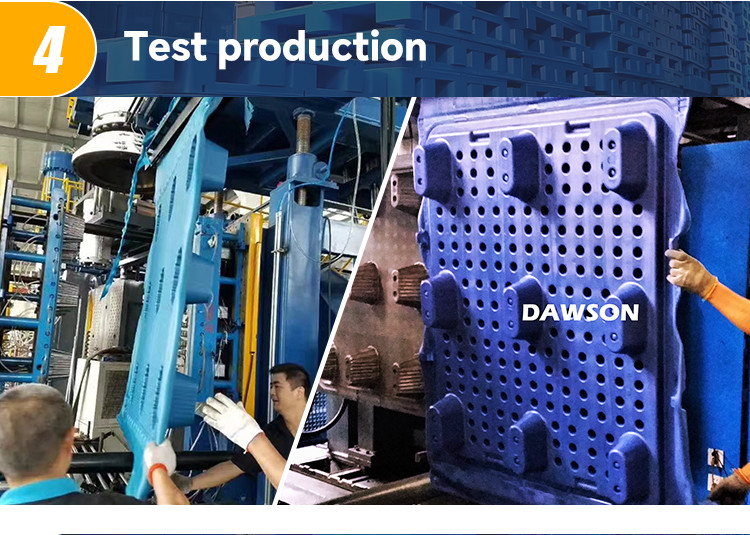 Automatic Pallet Plastic Blow Molding Machine for Making Plastic Pallet
