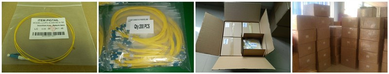 MM OM4 SC PC Flange Optical Fiber Adaptor Simplex Aqua