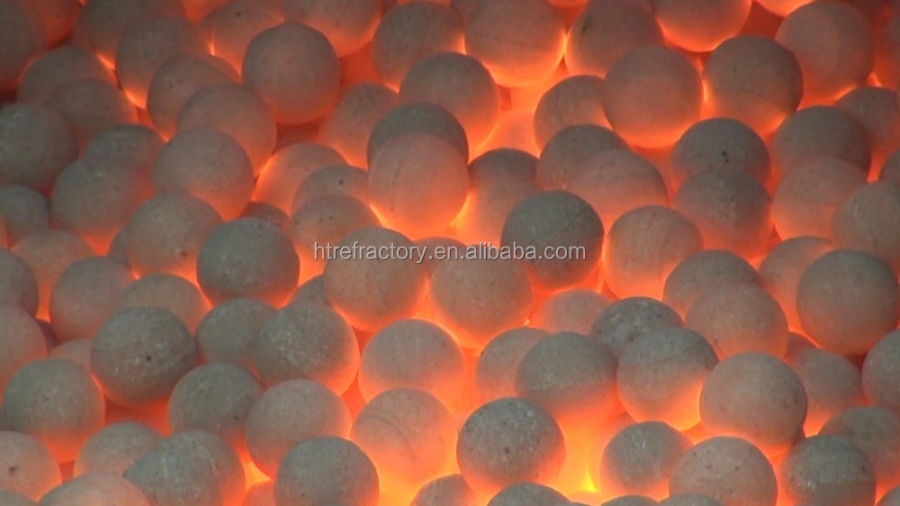 Hot Blast Stove and Heat Transformer Essential High Alumina Ball with CrO Content %