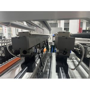 High Efficient Automatic Foam hot melt adhesive Intermittent Gluing and Wave