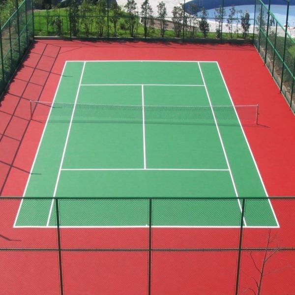 Rebound and Soundproof Relle Synthetic Plastic Vinyl Badminton Sports Court