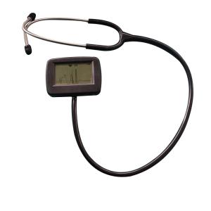 Multi-function digital visual electronic stethoscope + ECG + spo2 pulse oxygen