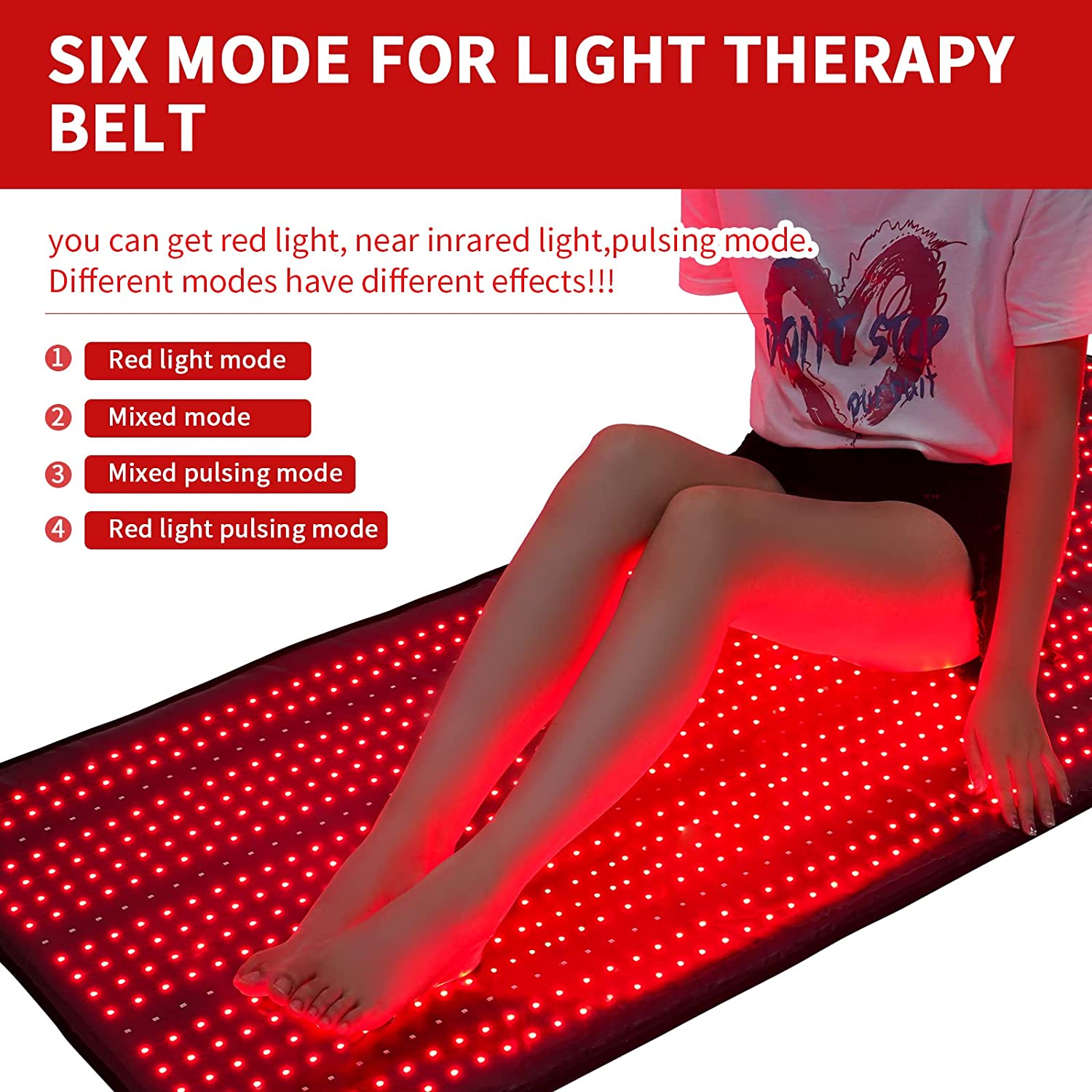 Full Body Red Infrared Led Light Therapy Mat Sleeping Bag 90W OEM