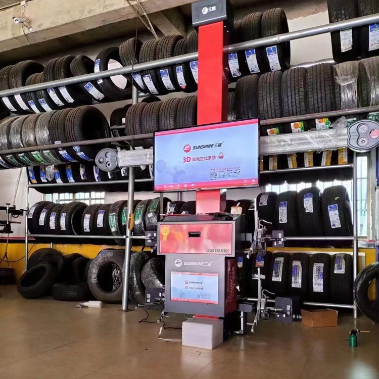 Auto Tracking Tire Alignment Machine Sunshine S90MAX With Overvoltage Protection