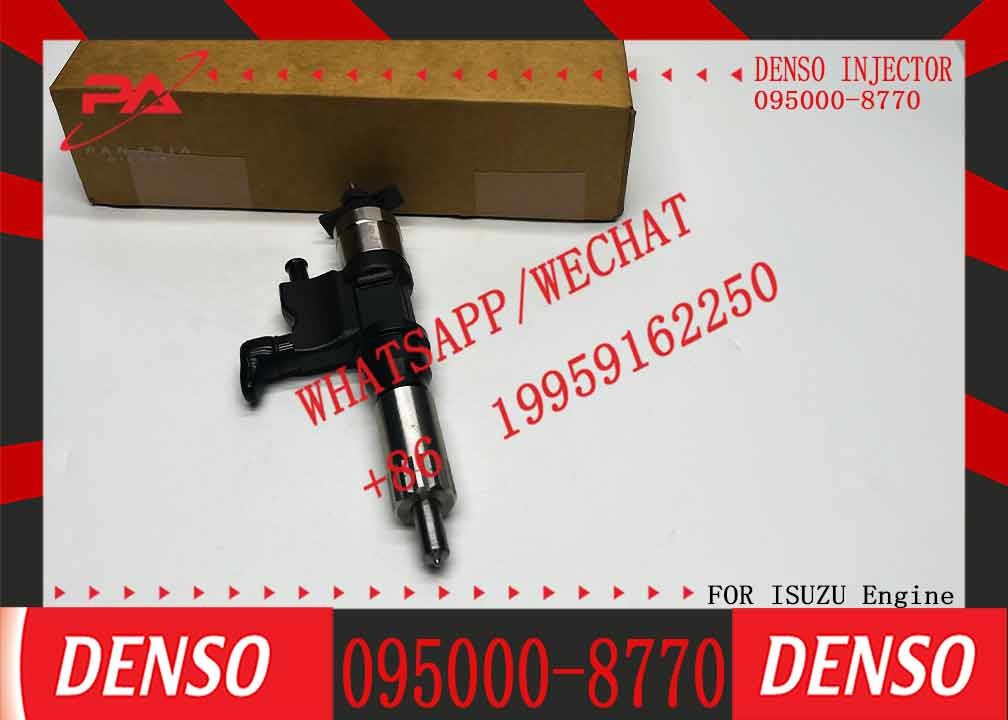 Genuine Diesel Common rail fuel injector 095000-8770, 095000-8771, 095000-8100, VG1038080007, VG1096080010