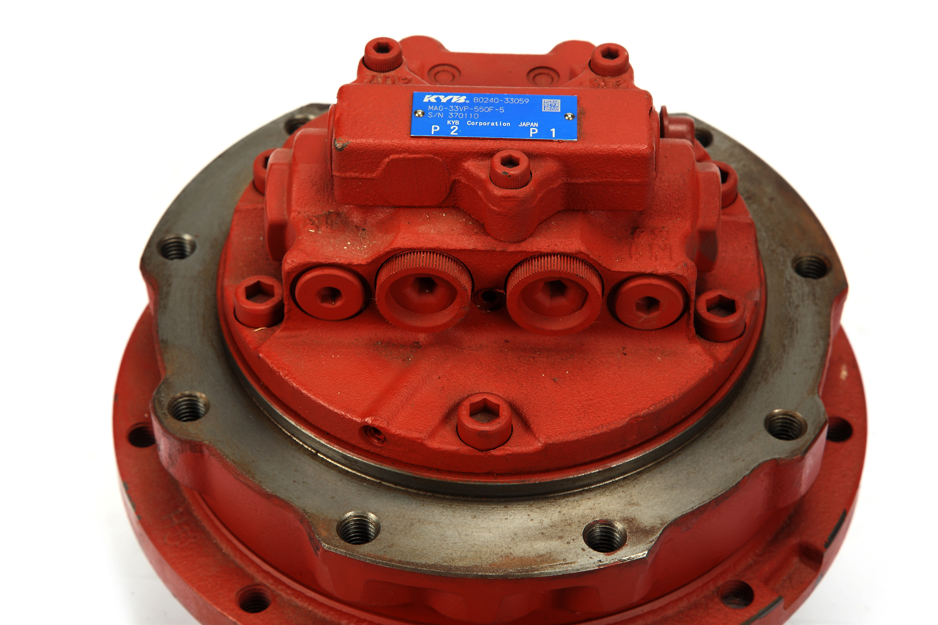 Steel Material Travel Motor Assy KYB Final Drive MAG-18VP MAG-26VP