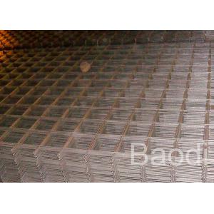 Bridge Square Reinforcing Wire Mesh Opening Welded With 4 - 12 Mm Diameter