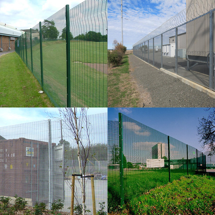 358 Prison Mesh Fencing,Anti Cut ,Anti Climb ,12mm x 75mm mesh opening ,Available Any Color