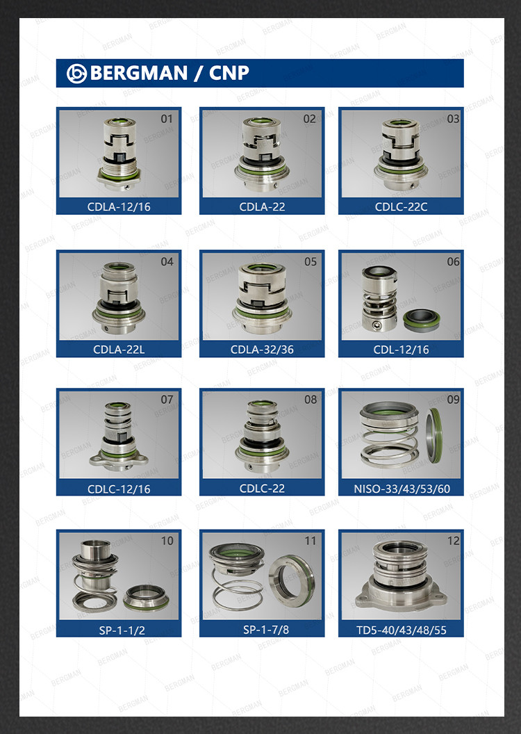 Original NDA NDB CHL-20mm CNP CHL CHLF CHLKF Pump Mechanical Seal