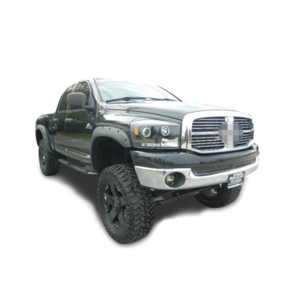 Manufacturer Black ABS Fender Flares For Truk Dodge Ram 1500 2009-2017 Exterior