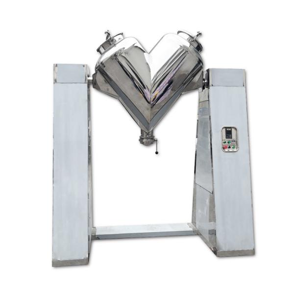 Stainless Steel V-shaped Mixer For Food And Chemical Raw Materials Dry Powder