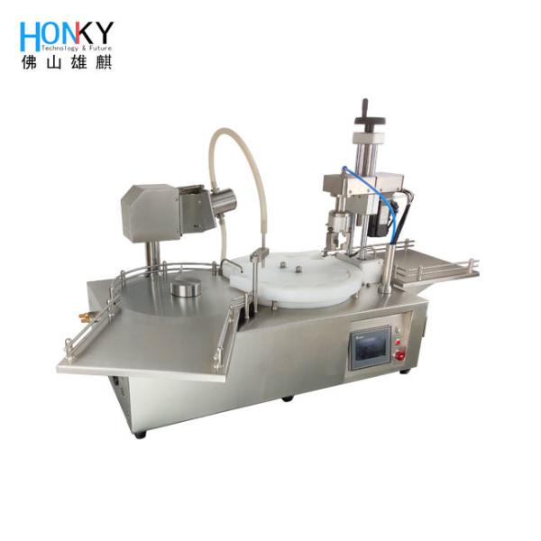 25bpm Liquid Filling Machine 15ml Liuqid Glass Bottle Filling And Capping