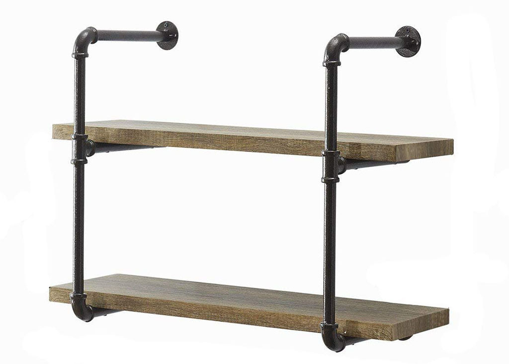 3/4" Retro Flanges 1/2 Inch X 5 Inch Connectors Pipe Cast Iron Bookshelf Office Organizer Storage Shelving Bookshelf
