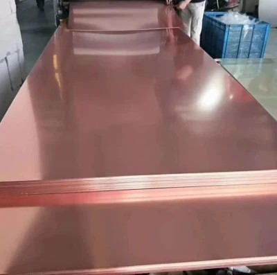 High Thermal Conductivity Pure Copper Sheet Plate Red C10100 C11000 C12200 C12000