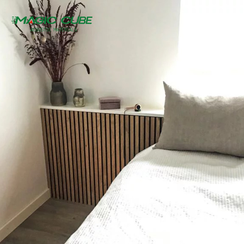 HPL Finish Wall Panels Akupanel Acoustic Wall Panelling for Standard Size 2400*600*21 mm