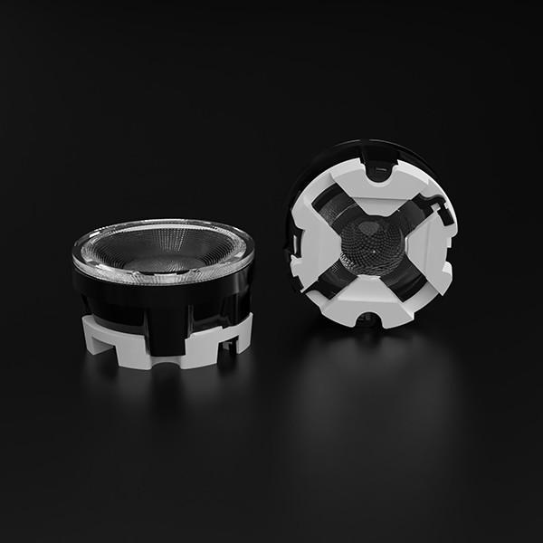 Accurate Viewing angle 15° Lens PMMA material for indoor lighting COB lens