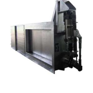 Custom Designs Desulphurization Baffle Damper / Pneumatic Isolation Damper