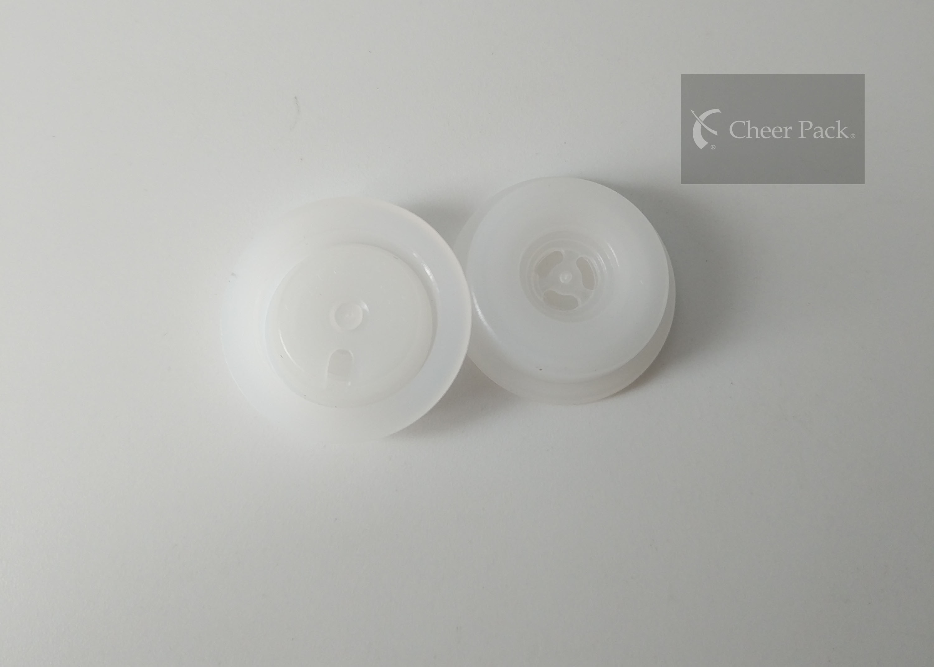 0.198cm Dia Silicone One Way Valve Plastic 100% PE For Coffee Bag