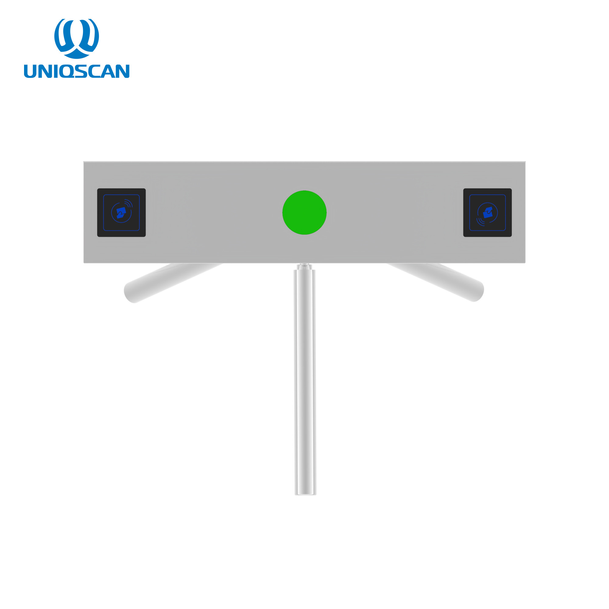 600mm Width Tripod Gate Barrier Two Way Open Security Turnstile Bridge