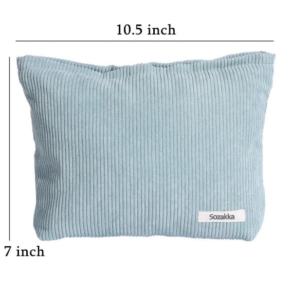 Women's Velvet Makeup Bag Large Capacity Canvas Makeup Bag Travel Toiletry Bag