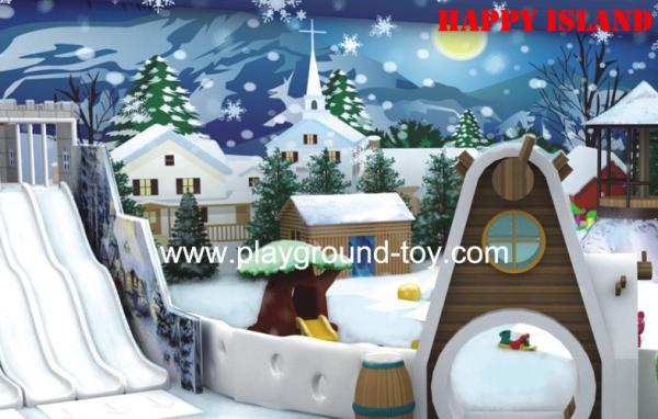 Food Grade Material Commercial Children Indoor Playground Equipment For