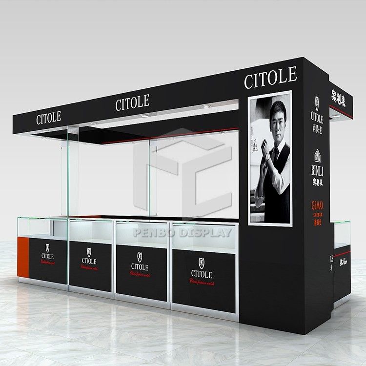 1100*630*1055 Watch Display Showcase MDF Retail Shop Corner Jewelry