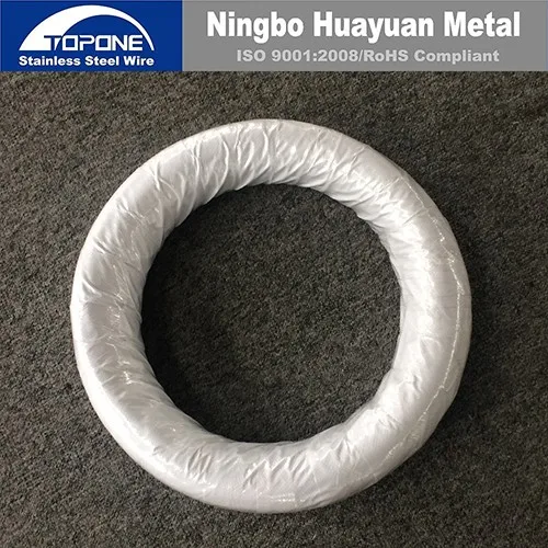 Cold Drawn Bright Stainless Steel Spring Wire Diameter 0.15mm - 12mm