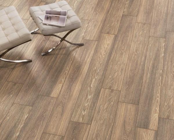 150x900mm Brown Wenge Wood Porcelain Wall Tile Floor