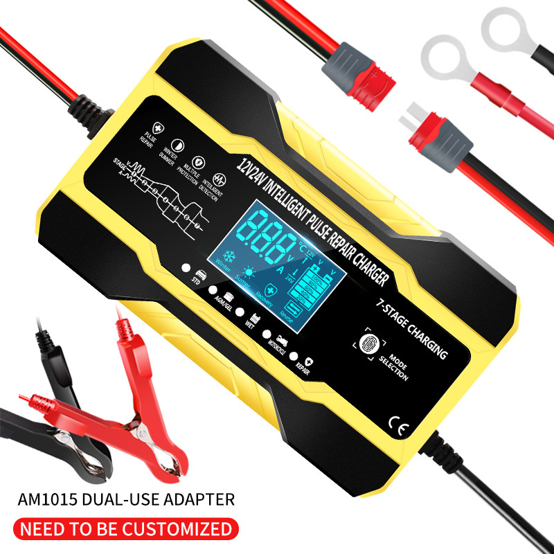 15A 7 Stage Pulse Repair Charger For Lead Acid Battery