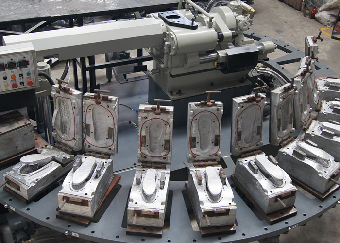 Rotary Table Air Blowing Shoes Snow Boot Making Machine Automatic